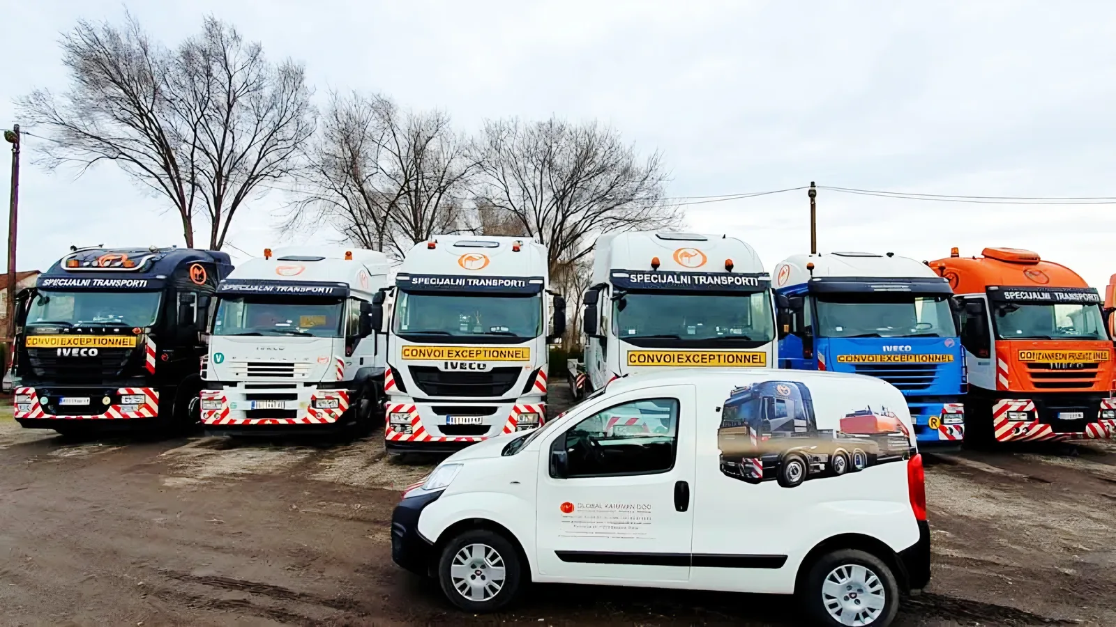 Global Karavan fleet: six IVECO tractor units marked for special transport